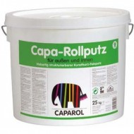 Caparol Capa Rollputz - Декоративная готовая штукатурка, моделируемая, для внутренних и наружных работ, Германия, 25 кг