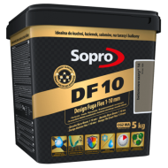 Sopro DF 10 Design Fuga Flex - Эластичная фуга для плитки с толщиной шва 1-10мм, 5кг, Польша