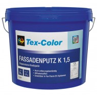 Tex-Color KH-Edelputz - Акриловая штукатурка для наружных и внутренних работ камешковая 1.5, 2 и 3мм с равномерношераховатой структурой, 25кг.