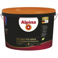 Alpina Благородная интерьерная B. 3 - Краска экстра-класса, шелковисто-матовая, прозрачная, 2,35 л