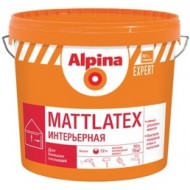 Alpina Expert Mattlatex - Матовая, износостойкая интерьерная краска, 10-15 л