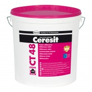 Силиконовая фасадная краска Ceresit CT 48, 15л, Польша