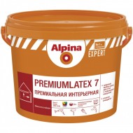 Alpina Expert Premiumlatex 7 B.3 - Премиальная, шелковисто-матовая интерьерная краска, прозрачная,  2,35 л