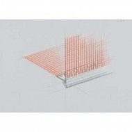 Capatect Tropfkantenprofil Profil 668/00 - Уголок-капельник с армирующей сеткой, 2.5 м, Германия