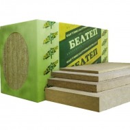Белтеп Фасад 15 -Базальтовый минераловатный утеплитель для фасадов, 150 кг/м3, толщина 30-100мм, Беларусь